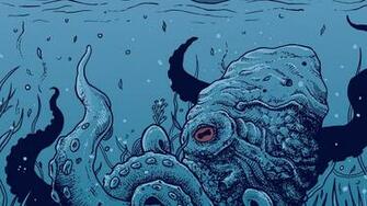 Tentacles Drawing HD Wallpaper