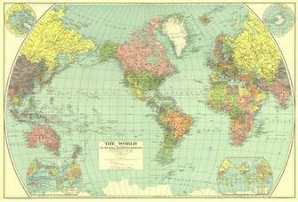 World Map High Resolution Bnnu