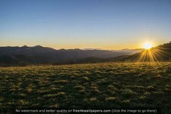 Sunset In Banner Elk North Carolina HD Wallpaper