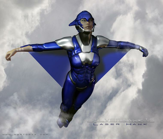 Silverhawks Laser Hawk By Blackzig
