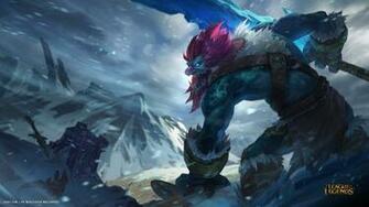 Of Legends Game Lol Trundle Monster Battle HD Widescreen Wallpaper