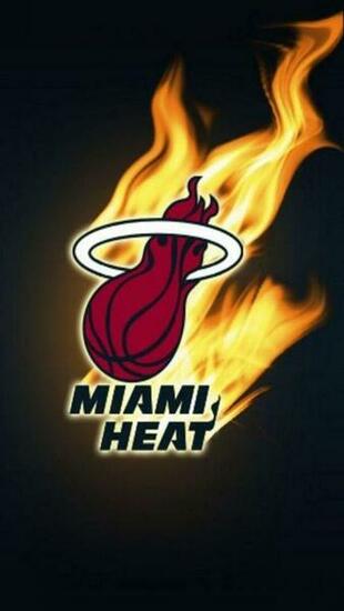 Miami Heat iPhone Wallpaper