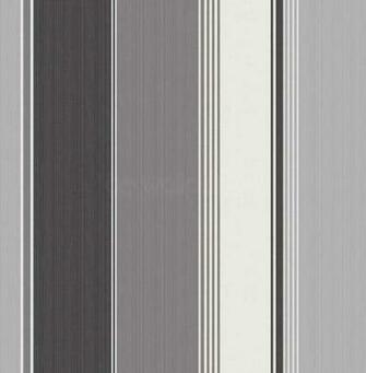 Black White And Silver Striped Wallpaper By Debona