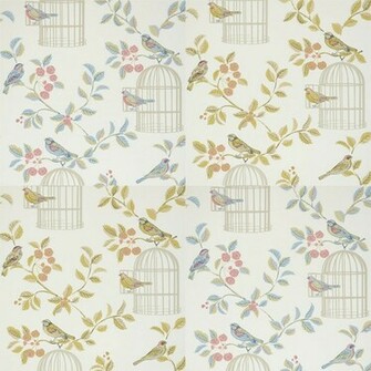 Shabby Chic Songbird Wallpaper Main Image Jpg