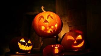 Wallpaper Halloween Holiday Pumpkin Fear