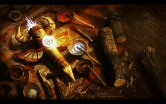 Shaman Totem Pole Wallpaper World Of Warcraft