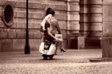 Wallpaper Copenhagen Denmark Dress Girl Man Retro