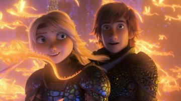 Train Your Dragon The Hidden World Astrid And Hiccup 4k