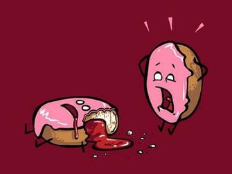 Cute Donut Donuts Doughnuts Drawing Food Image