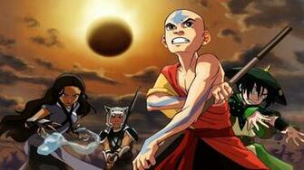 Avatar The Last Airbender Aang Toph Beifong Katara