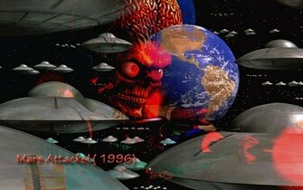 Mars Attacks Movies Wallpaper