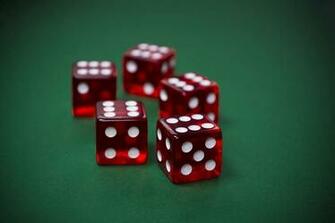 HD Wallpaper Five Red And White Dices Cube Gamble Gambling