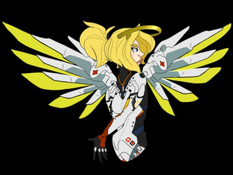 Overwatch Mercy By Alfalfadil