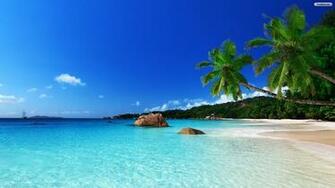 HD Beach Desktop Wallpaper Top