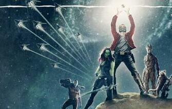 Wallpaper Fan Art Rocket Star Lord Guardians Of The Galaxy