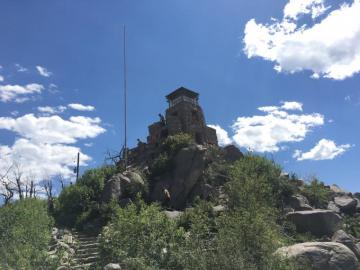 Manjeau Lookout In Ruidoso Nm