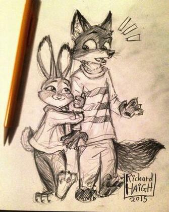 Zootopia Arm Hug By Richardah