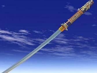 Image Fantasy Katana Sabre Closeup