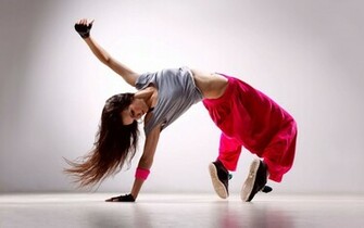 Windows Background Modern Female Dancer Wallpaper X