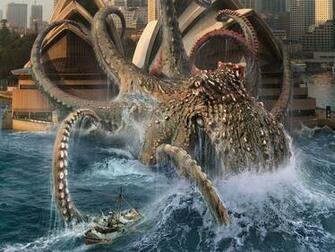 Kraken Wallpaper Fantasy