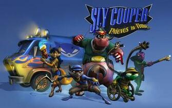 Sly Cooper Thieves In Time Video Game Wallpaper Of