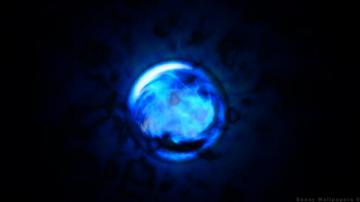 Blue Orb Wallpaper On