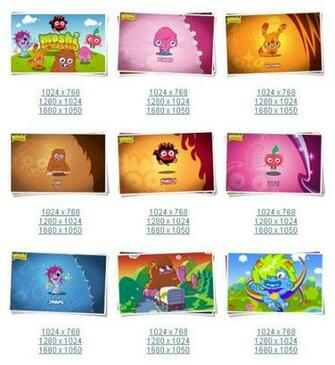 Very Own Moshi Monsters And Moshlings Wallpaper Choose From