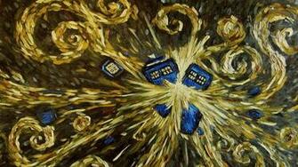 Galleries Related Starry Night Tardis Doctor Who Wallpaper