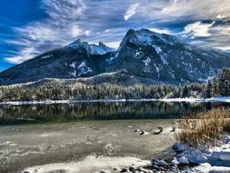 Maine Winter Landscape HD Wallpaper