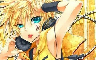 Vocaloid Kagamine Len Anime Wallpaper Animation HD