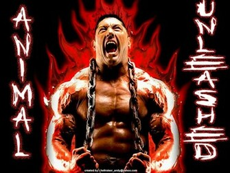Batista The Animal Wallpaper Wwe Superstars