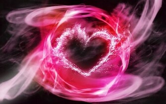 Flaming Heart Wallpaper And Image Pictures Photos