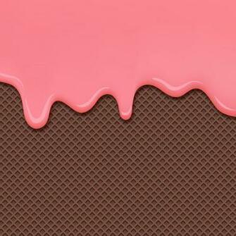 Pink Melting Ice Cream Abstract QHD Wallpaper