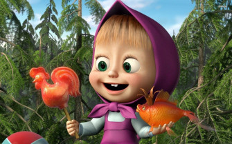Masha And The Bear Wallpaper