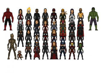Marvel Cinematic Universe By Woverman422