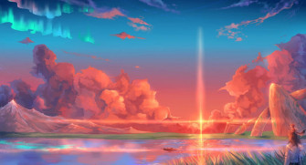 Calm Aesthetic Desktop Wallpaper