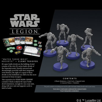 Amazon Star Wars Legion B2 Super Battle Droids Expansion