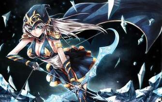 Ashe Fan Art League Of Legends Wallpaper