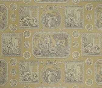 Toile Cornelia Lavender Marvic Textiles