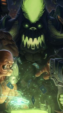 Hearthstone Warlords Of Draenor Wow Maps Orcs World Warcraft