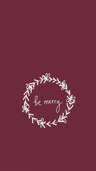 Be Merry Burgundy Taylor Swift Wallpaper