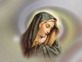 Wallpaper Of Jesus And Mary