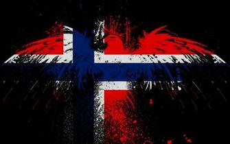 Norwegian Eagles Norway Flags Wallpaper