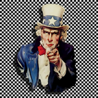 Uncle Sam Hat Background Clipart Art Illustration Finger