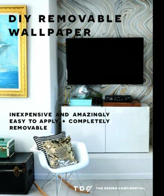 Home Decor Make Your Own Removable Wallpaper The Design