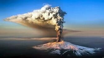 Volcano Eruption Wallpaper HD Wallpaper13
