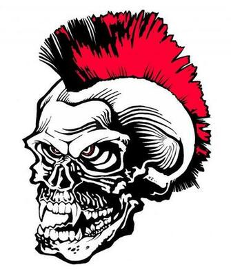 Punk Skull Wallpaper