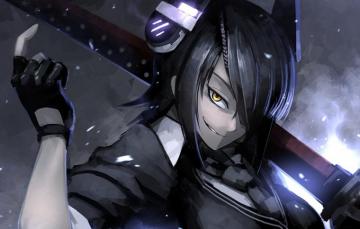 Wallpaper Girl Sword Game Mecha Weapon Anime Ken Blade