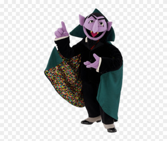 Sesame Street Count Von Transparent Png Sticker