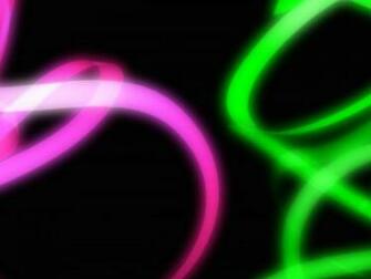 Pink And Green Abstract HD Wallpaper